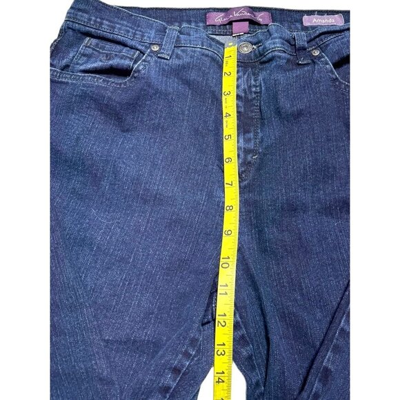Gloria Vanerbilt Amanda Jeans Blue Size 14 - Picture 5 of 9